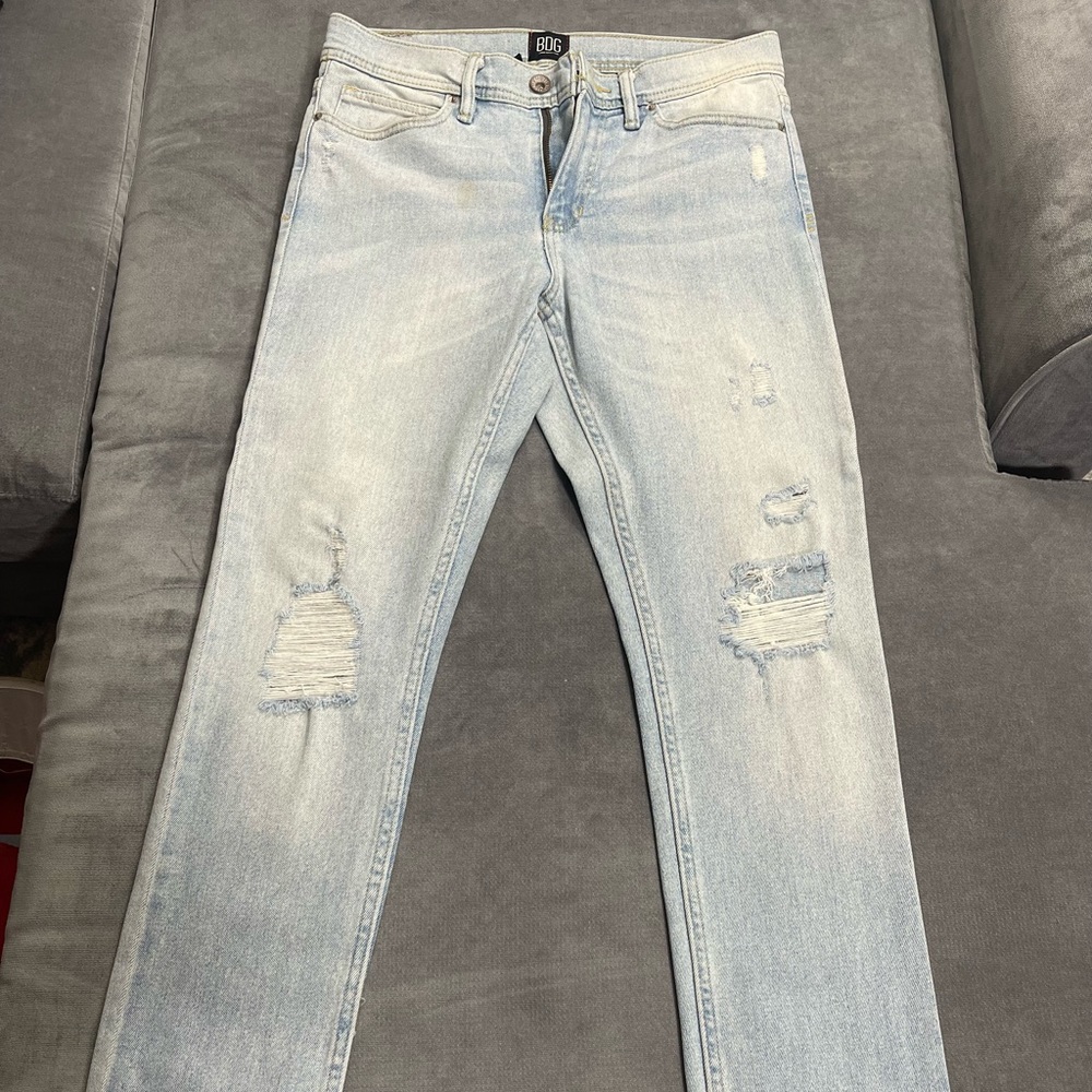 URBAN OUTFITTERS, BDG, skinny stretch 30L x 30W